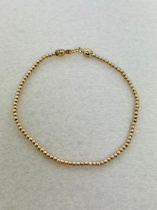 The Playbook - 2mm Gold Bracelet