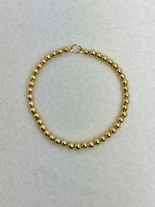 The Playbook - 4mm Gold Bracelet